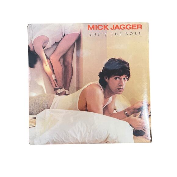 1985 NEW! Mick Jagger "She's The Boss" Vinyl LP Record FACTORY SEALED - Picture 5 of 5